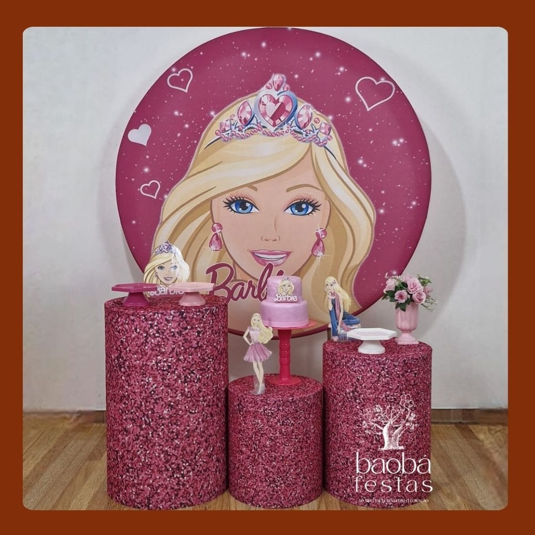 Barbie (50) - Kit Ouro - Baobafestas