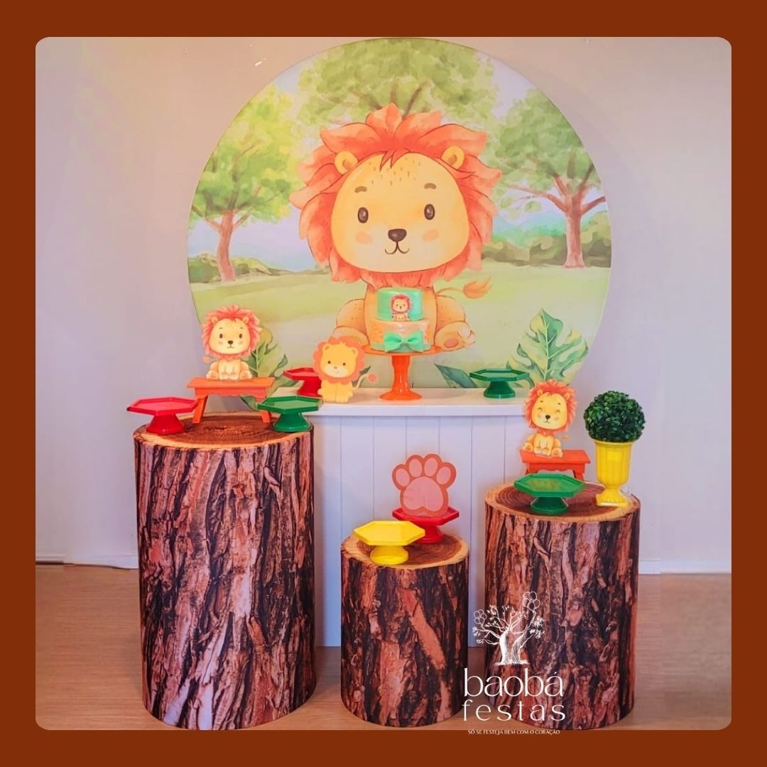 Kit Diamante - Leãozinho - Baobafestas