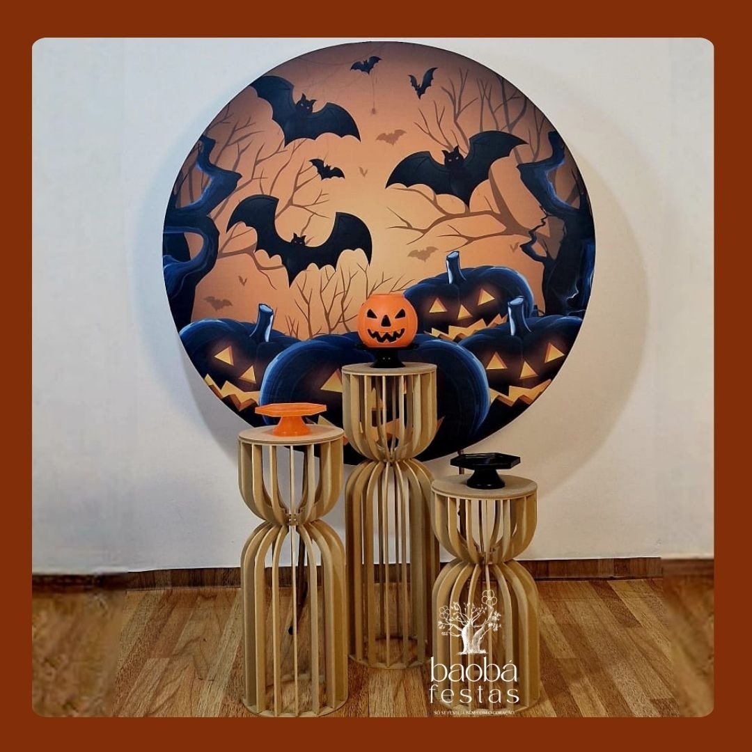 Composição - Trio Ampulhetas - Halloween  - Baobafestas