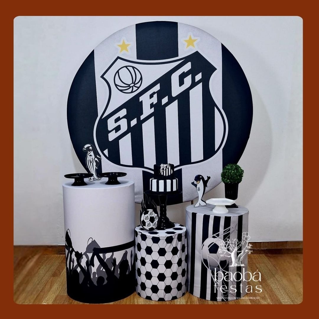 Time Santos (111) - Kit Ouro - Baobafestas