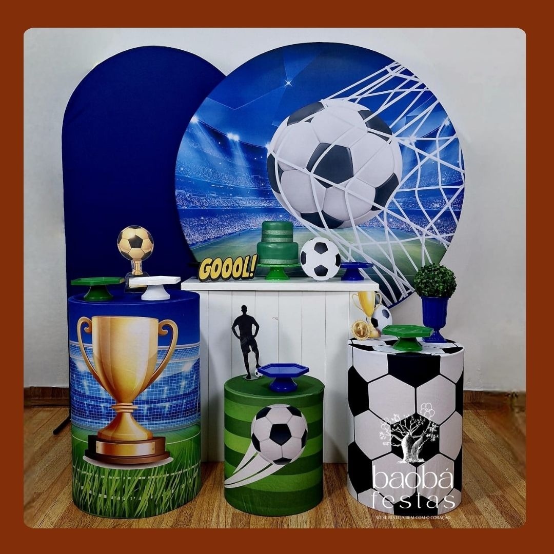 Futebol (68) - Kit Luxo - Baobafestas