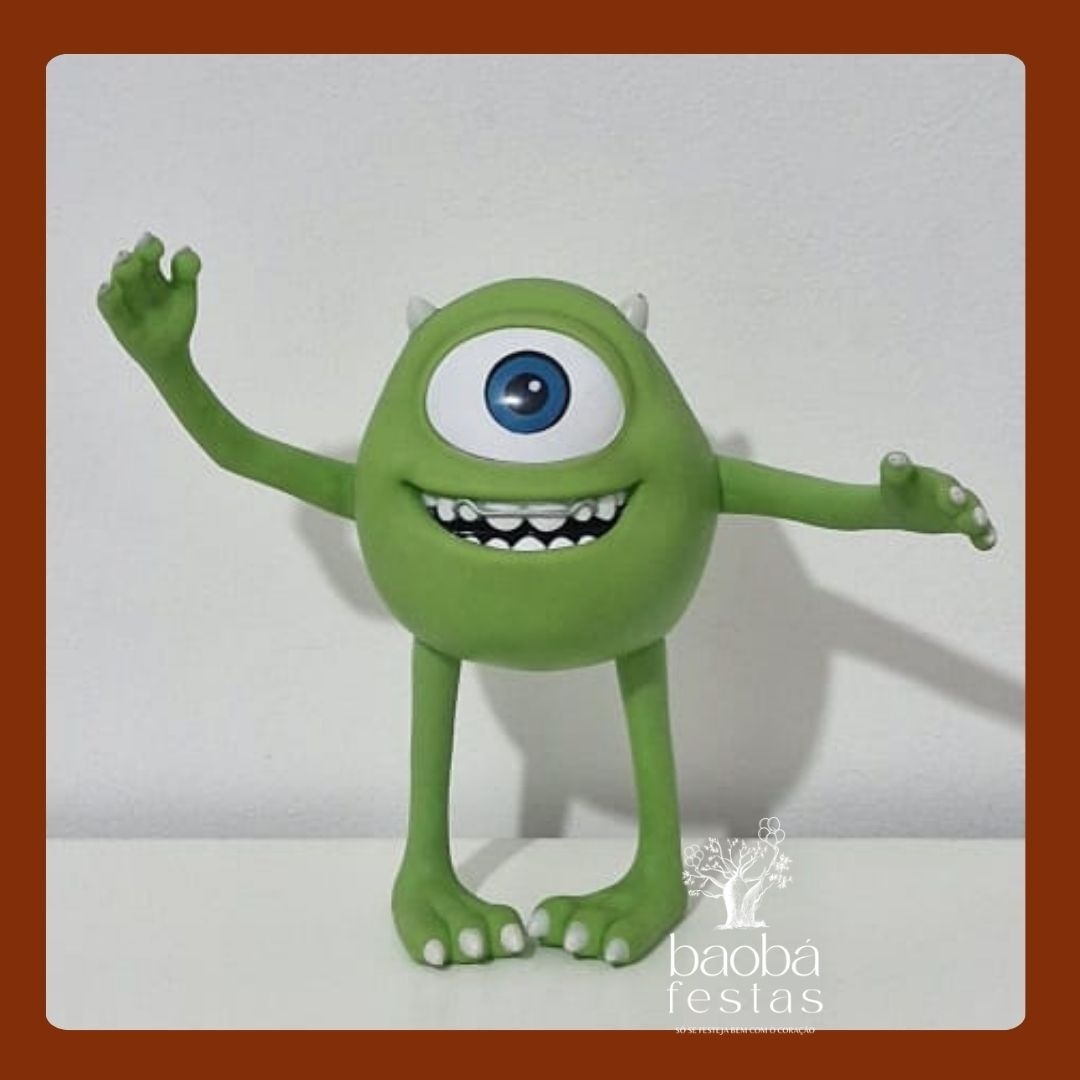 Boneco de Vinil - Monstros S.a (Mike) - Baobafestas
