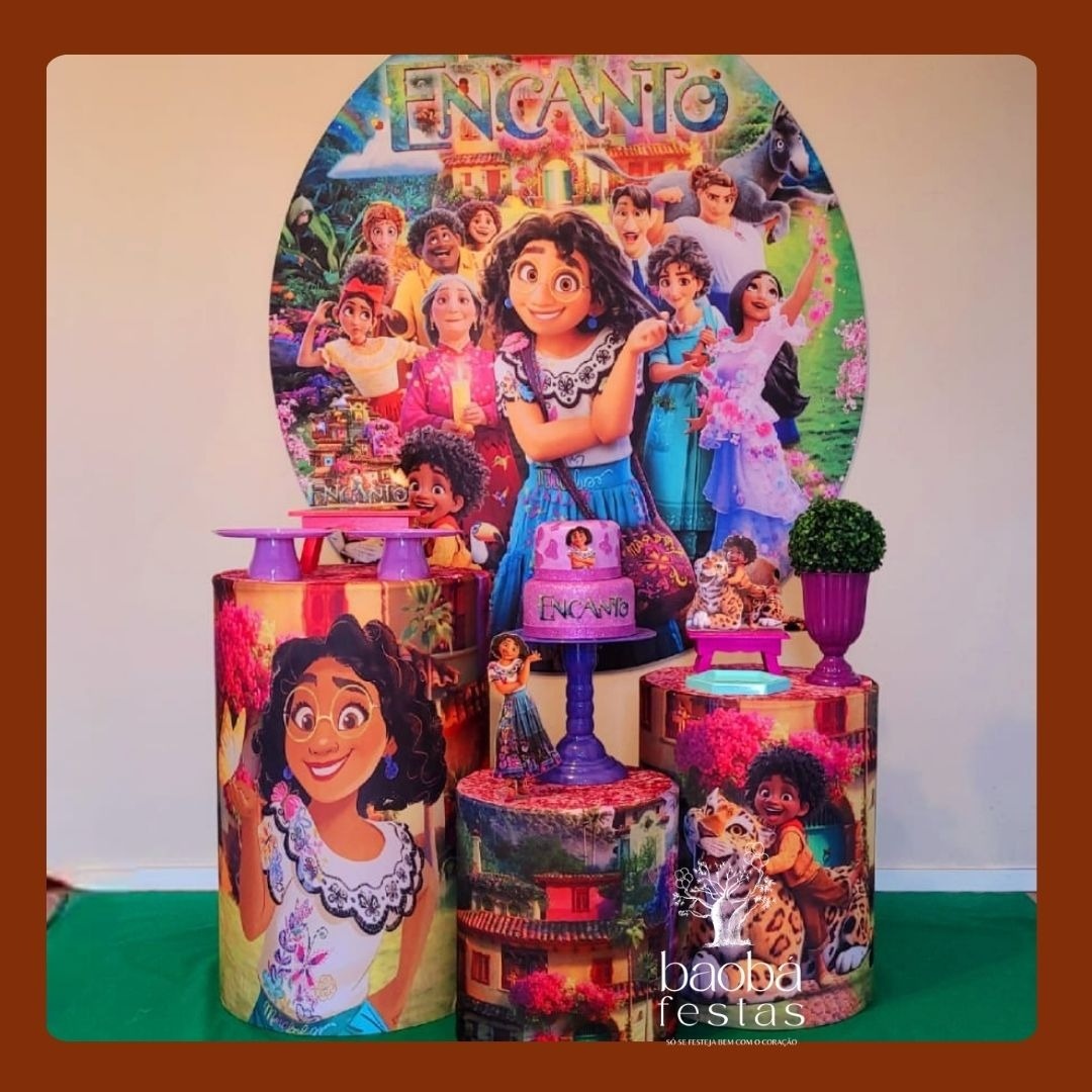 Kit Ouro - Encanto - Baobafestas