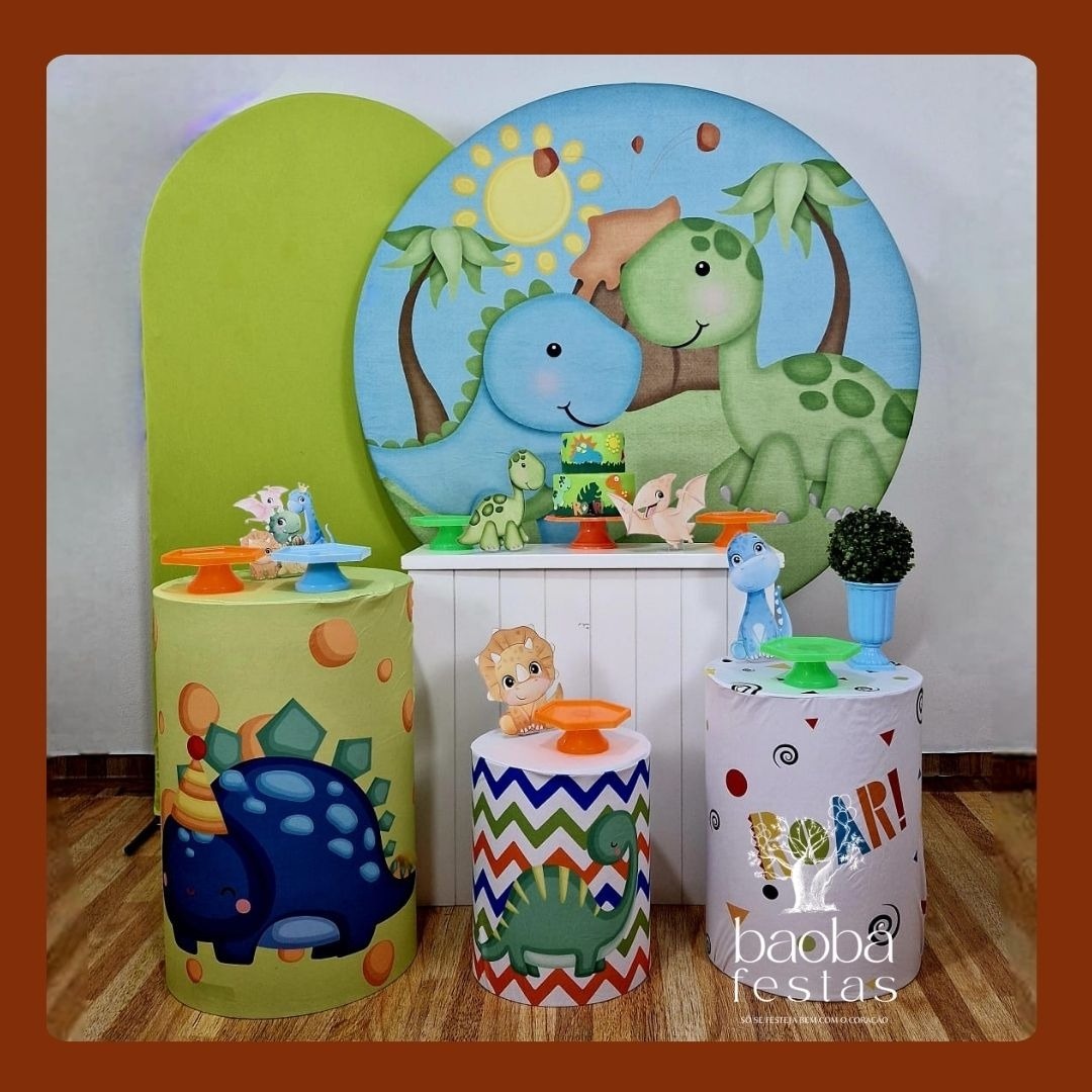 Dino Baby - Kit Luxo - Baobafestas