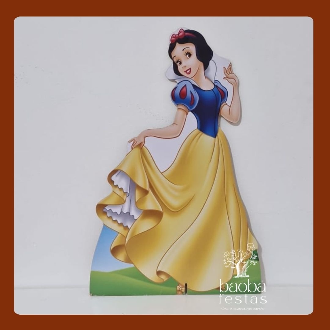 Branca de Neve Adulta - Totem de Chão - Baobafestas