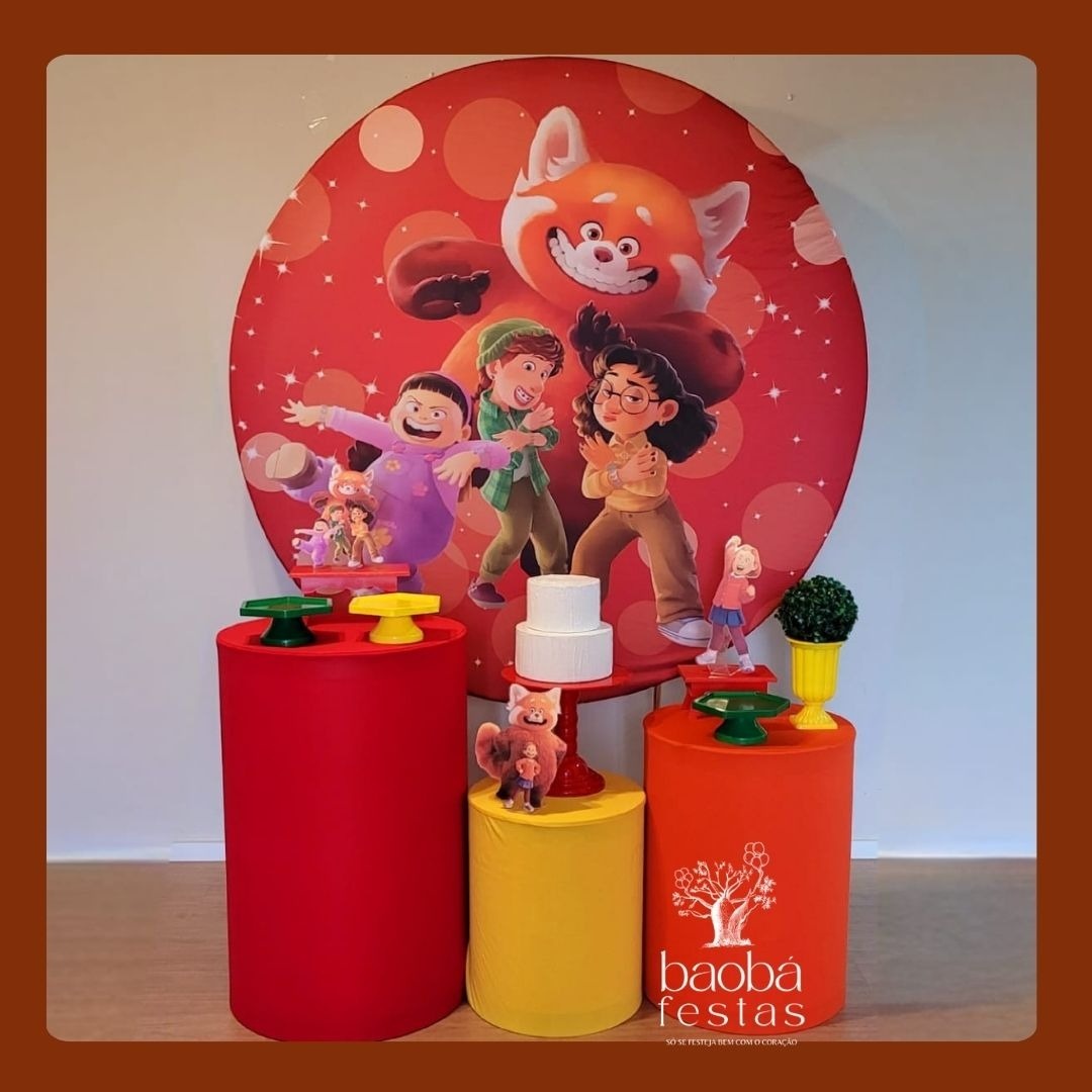 Kit Ouro - Desenho Red - Baobafestas
