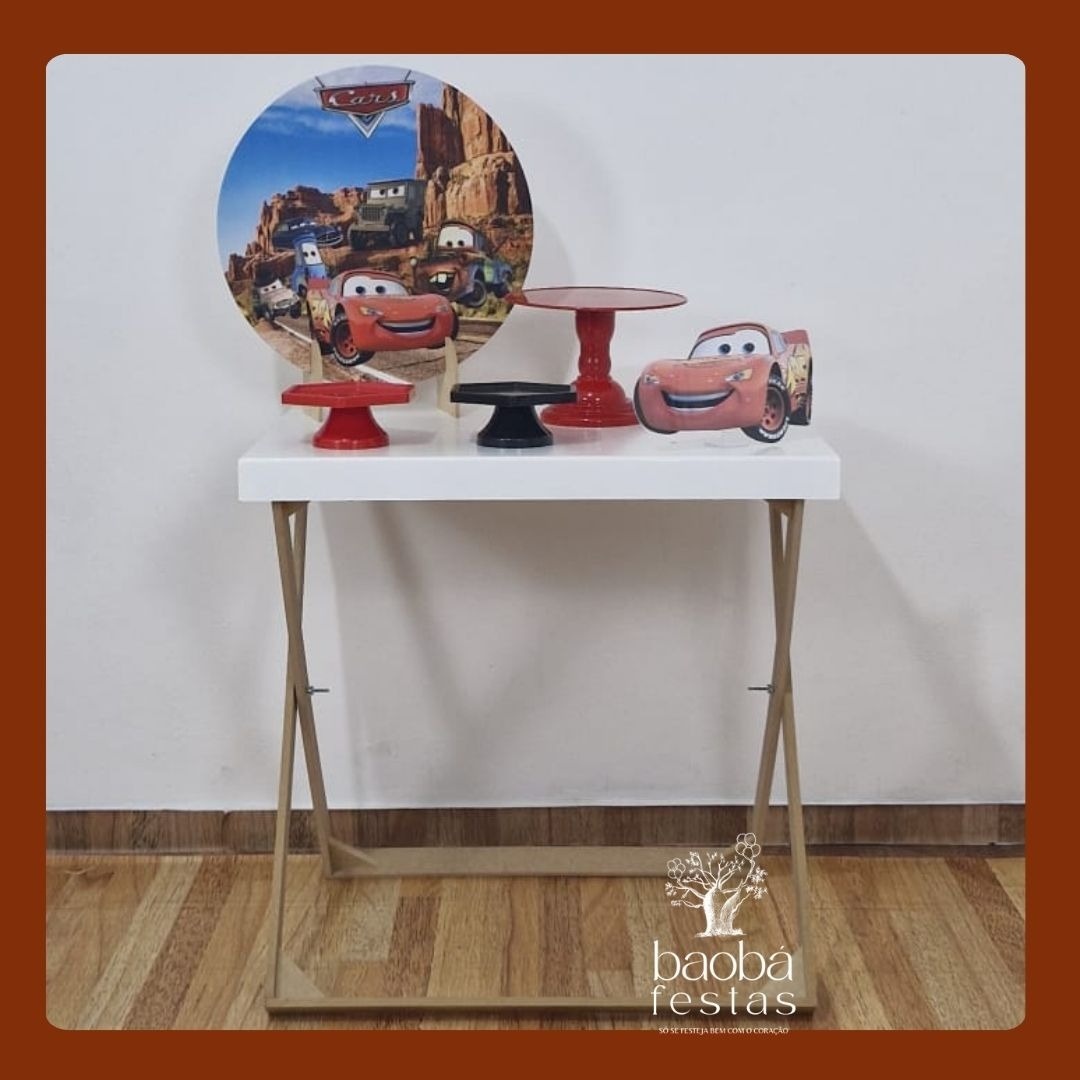 Mini Cenário - Carros - Baobafestas