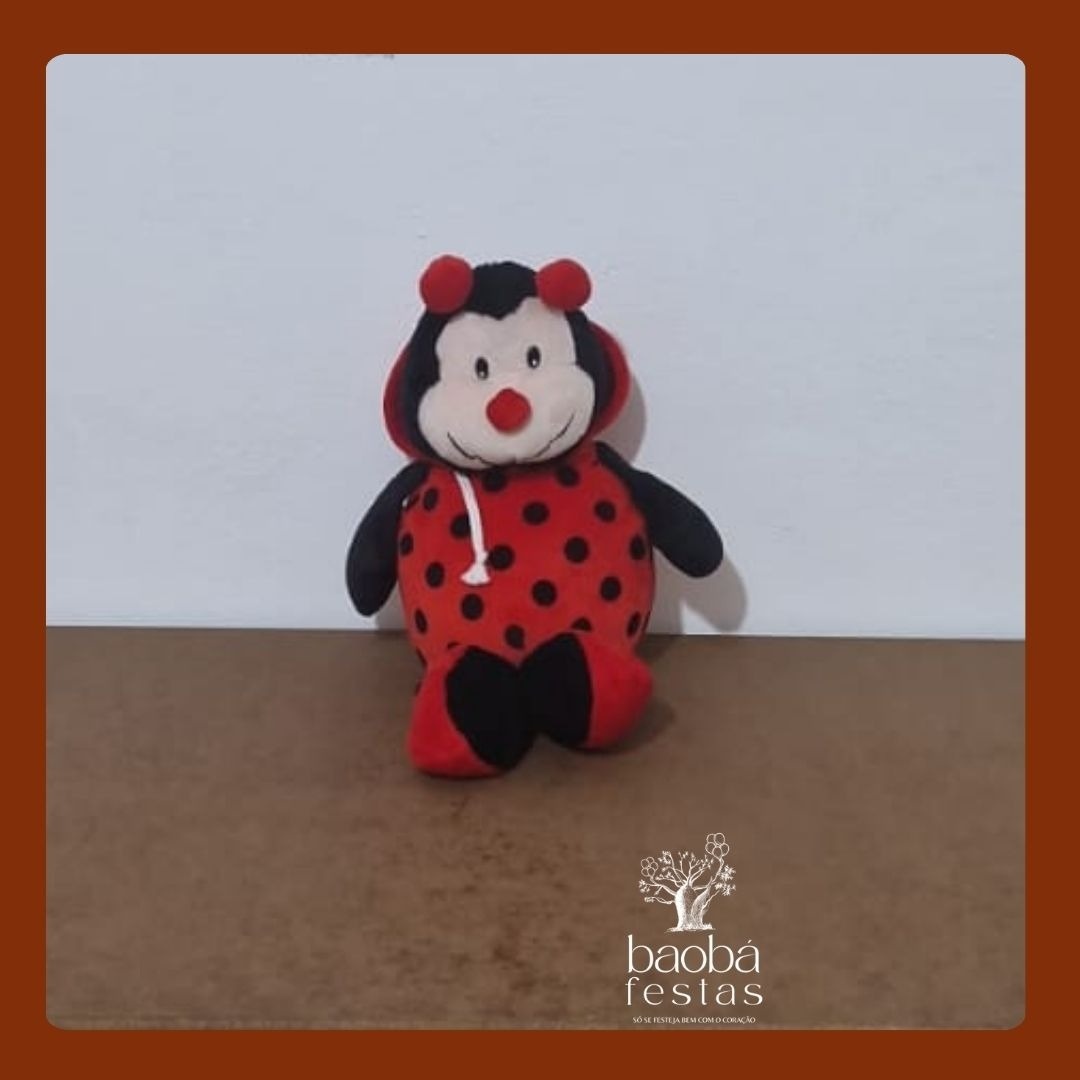 Pelúcia - Joaninha P - Baobafestas