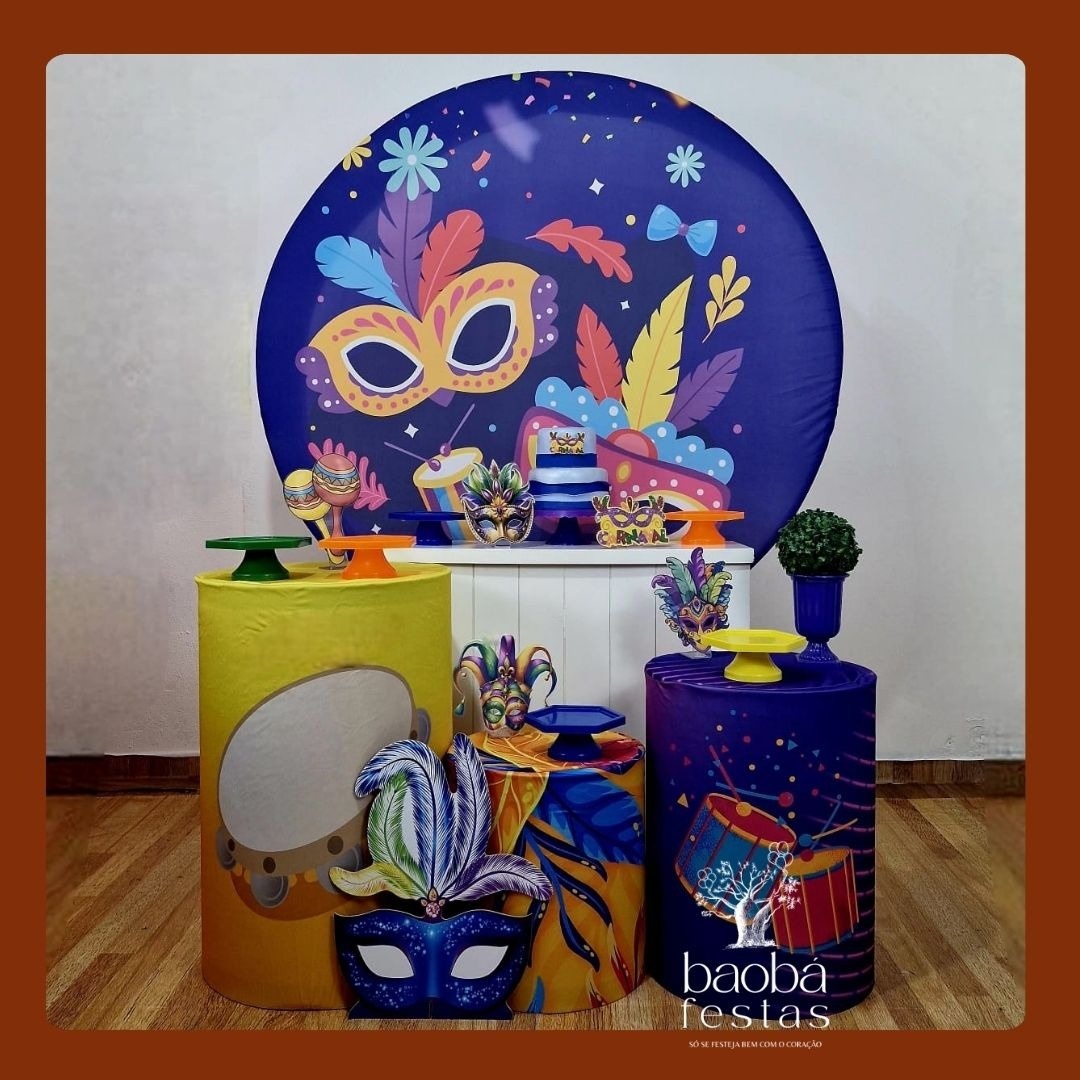 Carnaval (180) - Kit Diamante - Baobafestas