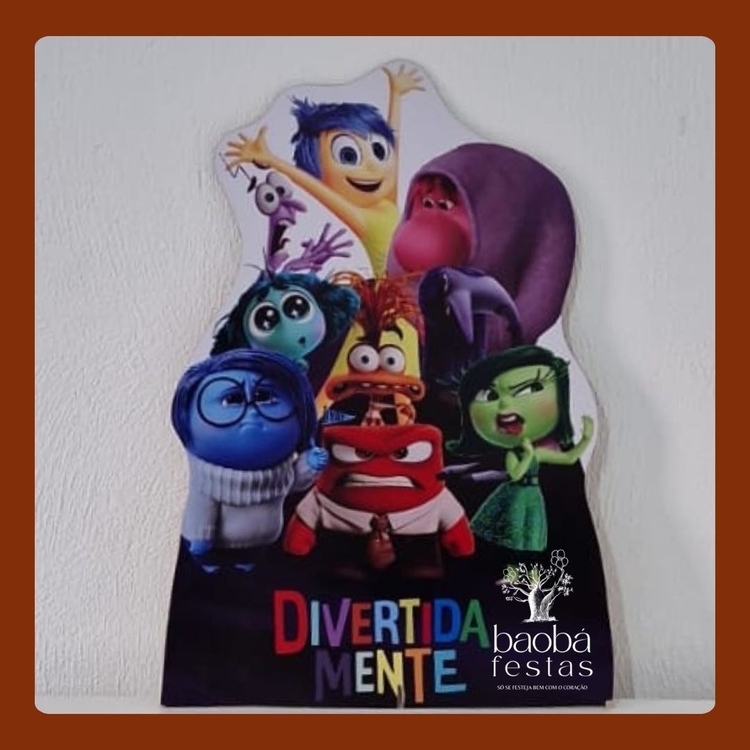 Divertidamente (Turma) - Totem de Chão - Baobafestas