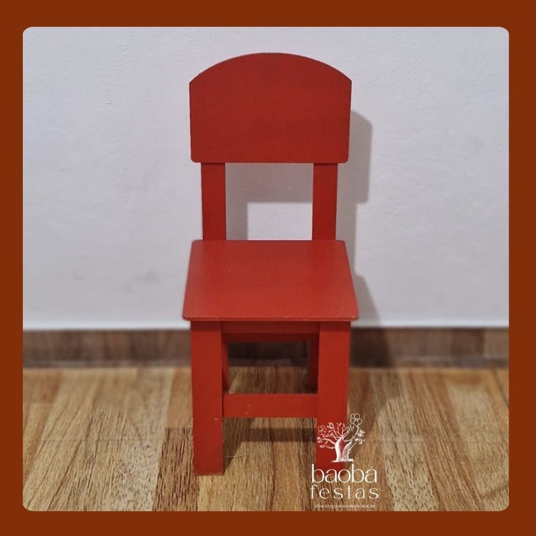 Y - Banquinho Vermelho - Baobafestas