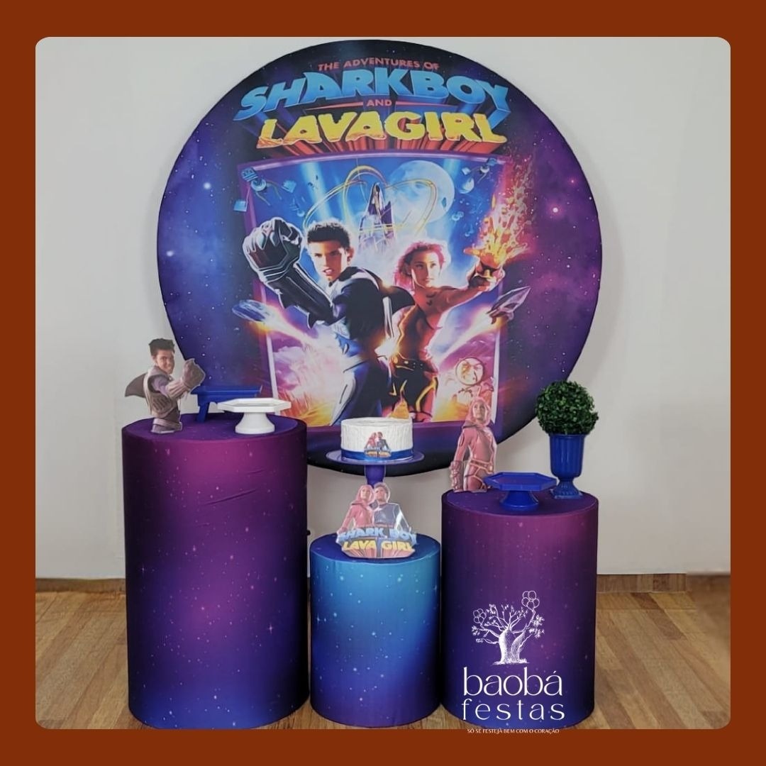 Kit Ouro - Sharkboy E Lavagirl - Baobafestas