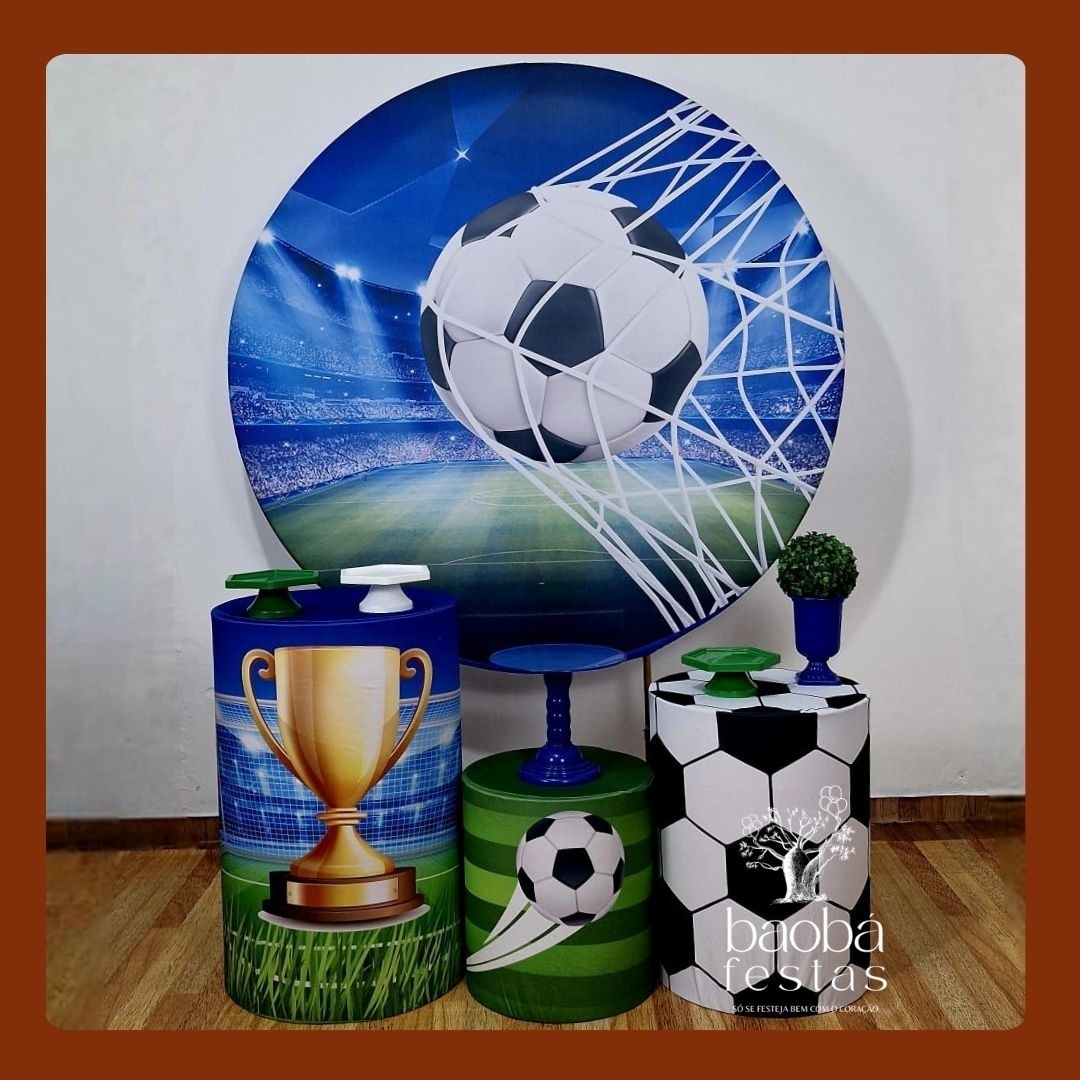 Futebol (68) - Kit Prata - Baobafestas