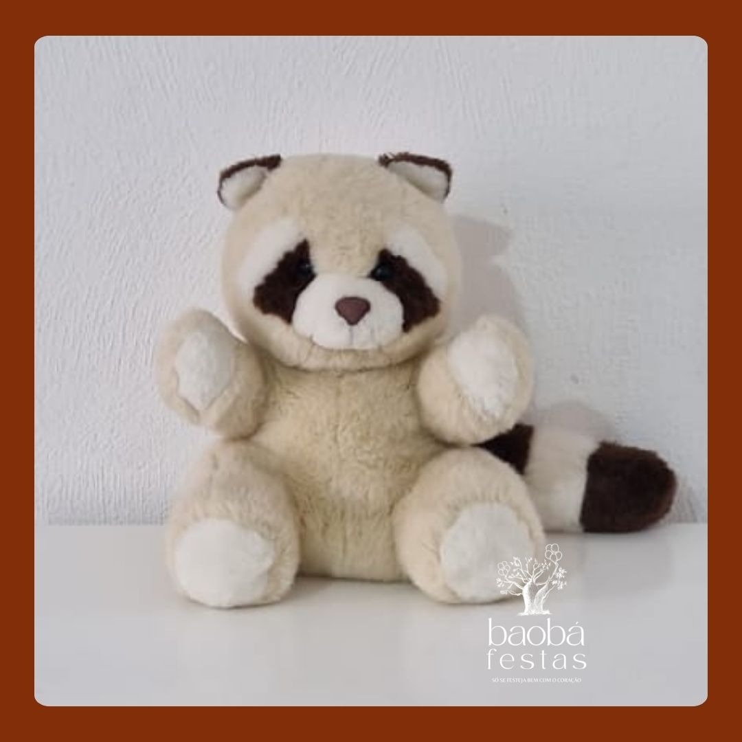 Pelúcias - Guaxinim - Baobafestas