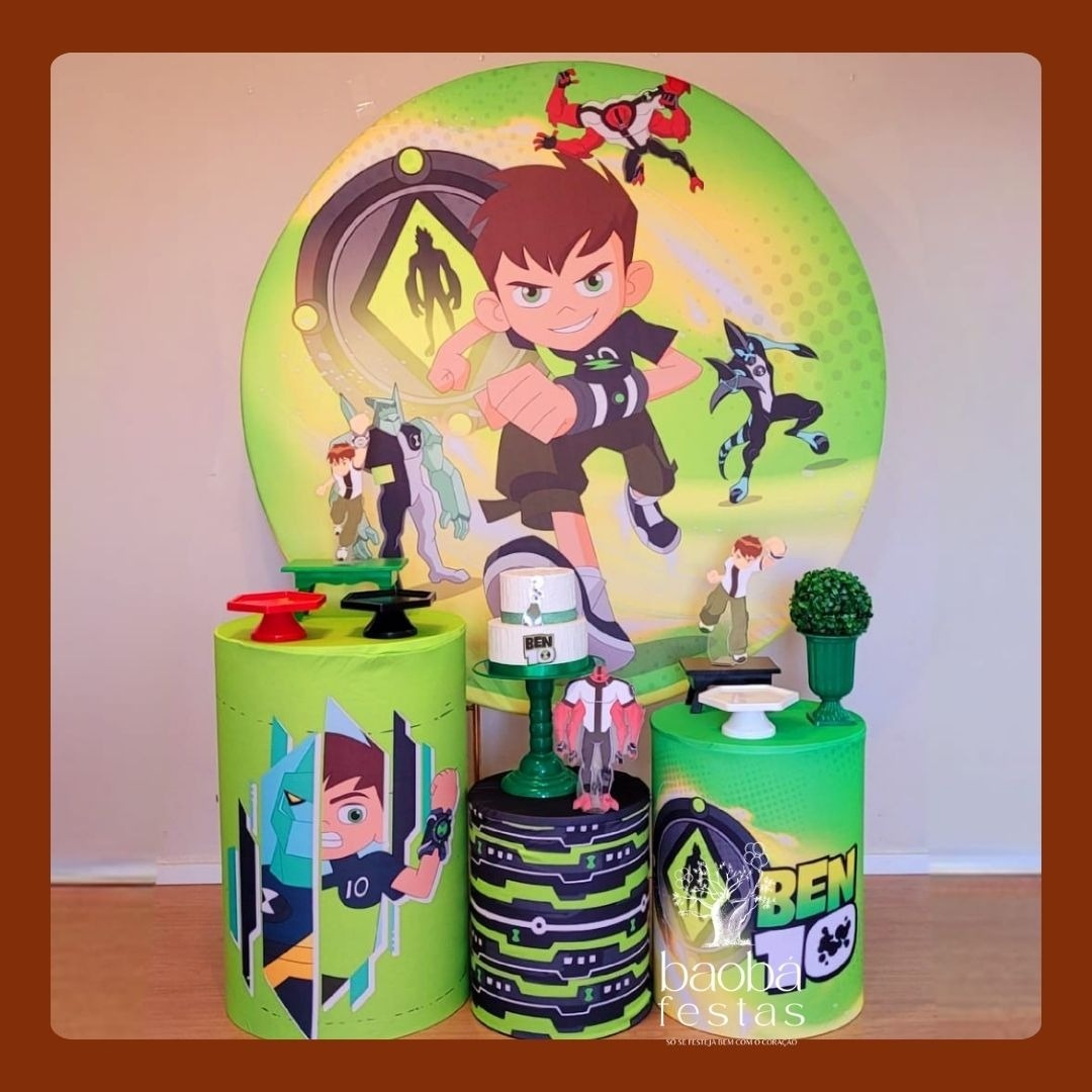 Kit Ouro - Ben 10 - Baobafestas