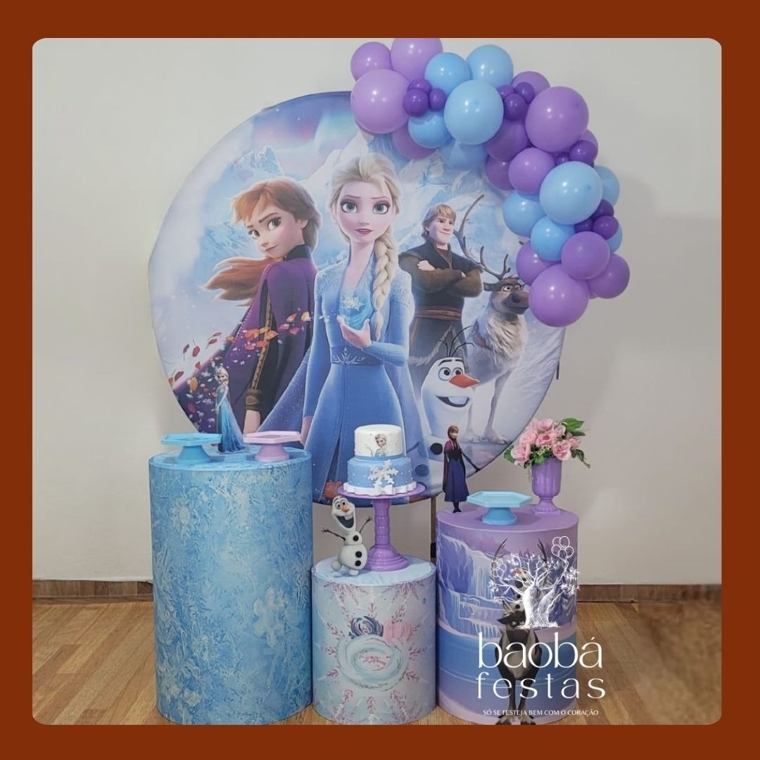 Kit Ouro - Frozen - Baobafestas