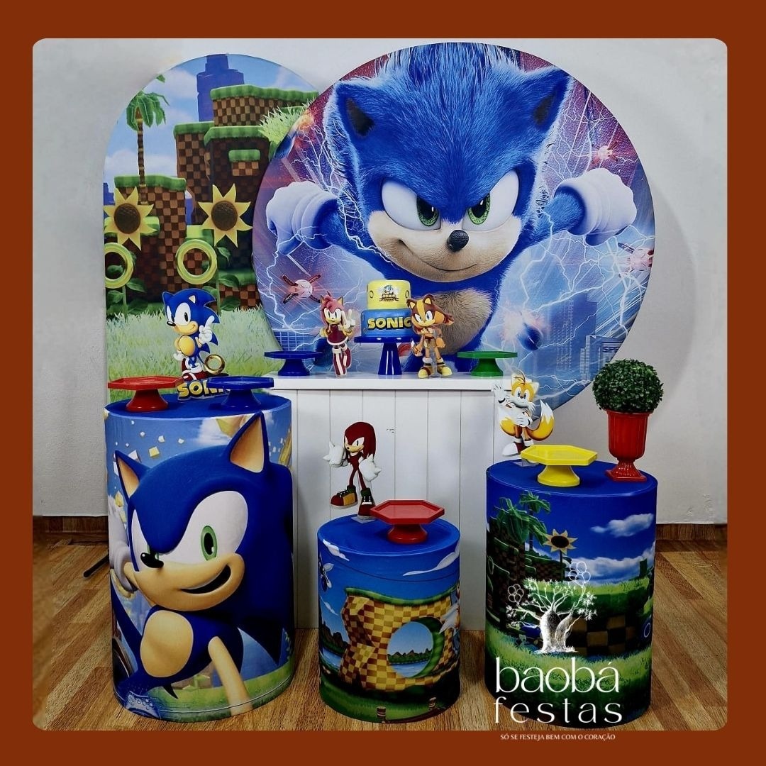 Sonic - Kit Luxo - Baobafestas