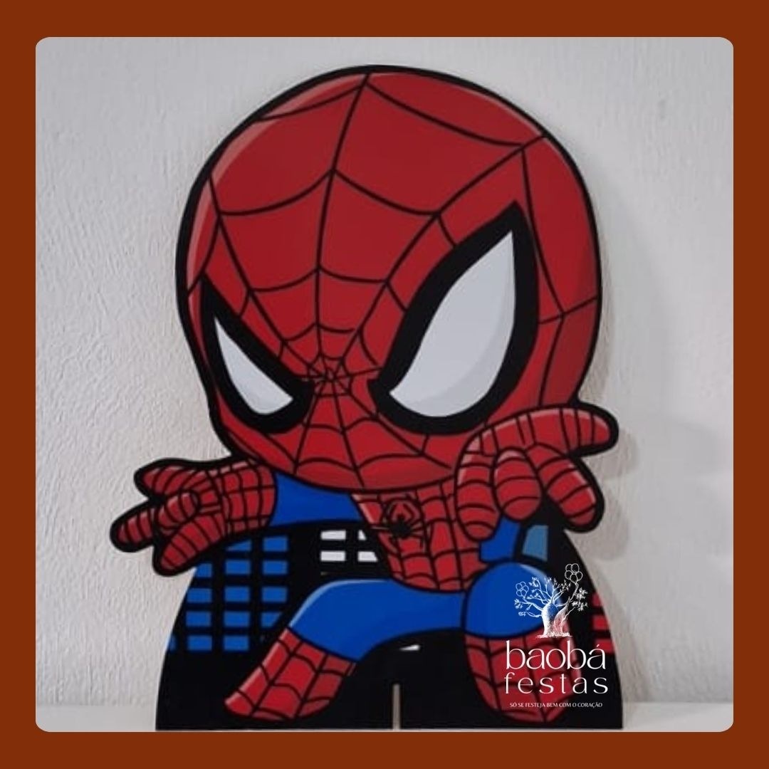 Homem Aranha Baby - Totem de Chão - Baobafestas