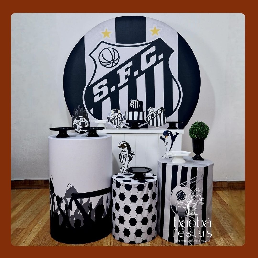Time Santos (111) - Kit Diamante  - Baobafestas