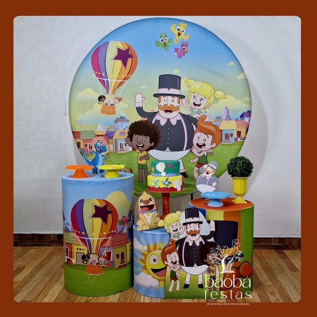 Mundo Bita - Kit Ouro (+ Totem Turma Bita) - Baobafestas