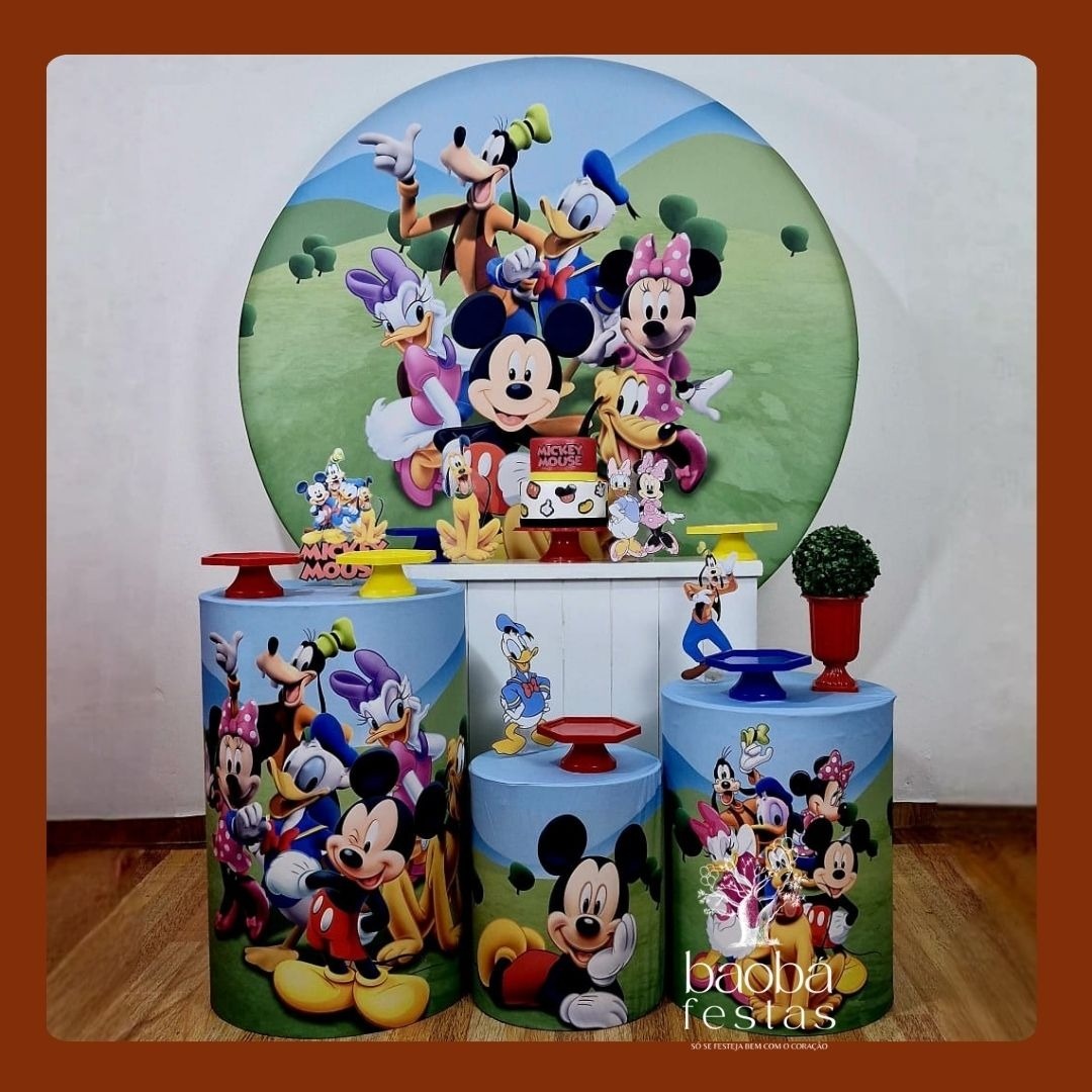 Turma Do Mickey (181) - Kit Diamante - Baobafestas