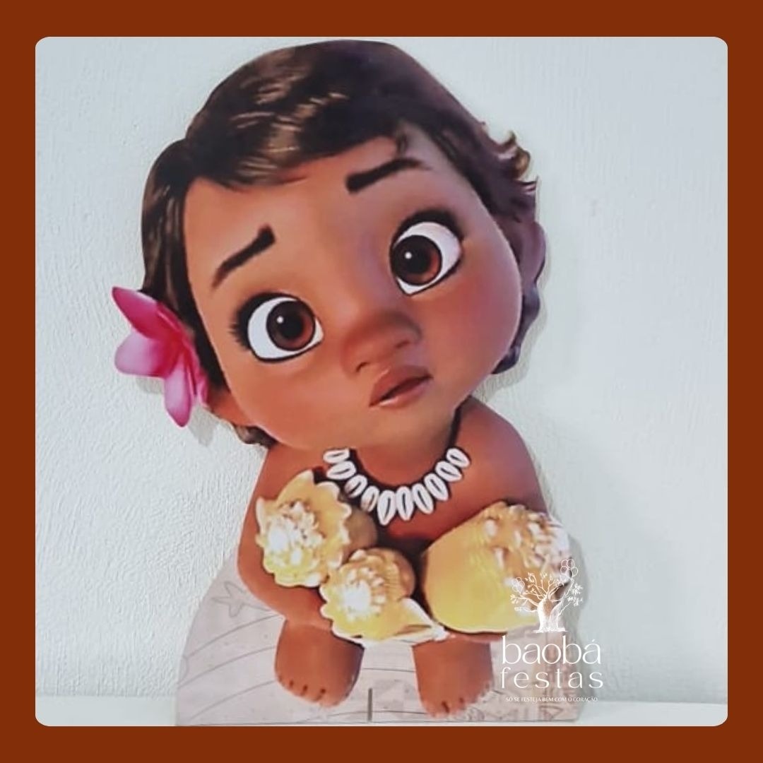 Moana Baby - Totem de Chão  - Baobafestas