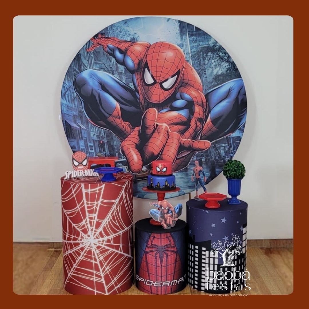 Kit Ouro - Homem Aranha - Baobafestas