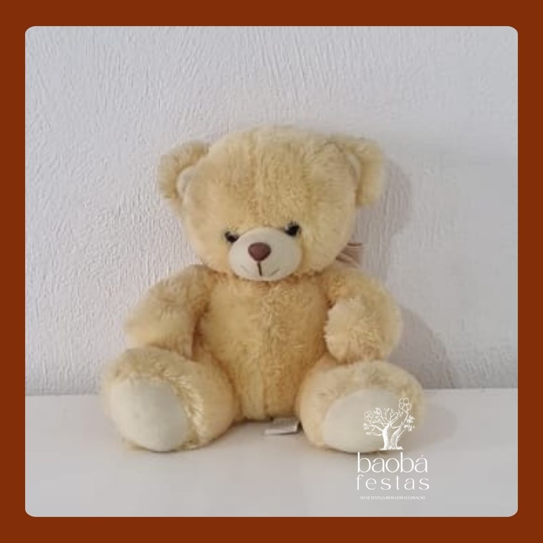 Pelúcias - Urso P Caramelo - Baobafestas