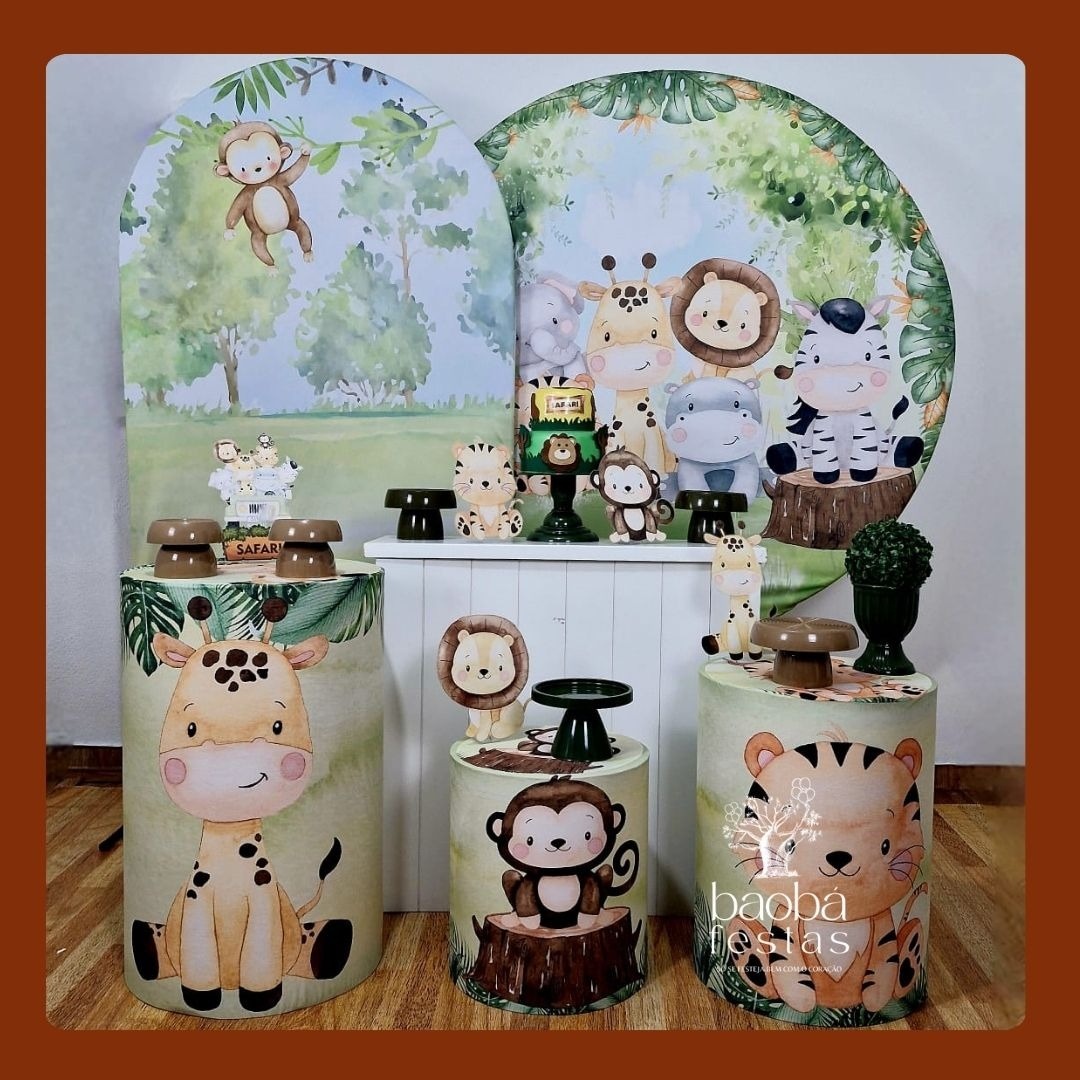 Safari Tradicional - Kit Luxo  - Baobafestas