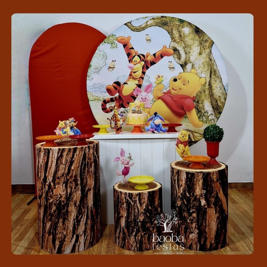 Kit Luxo - Ursinho Pooh  - Baobafestas