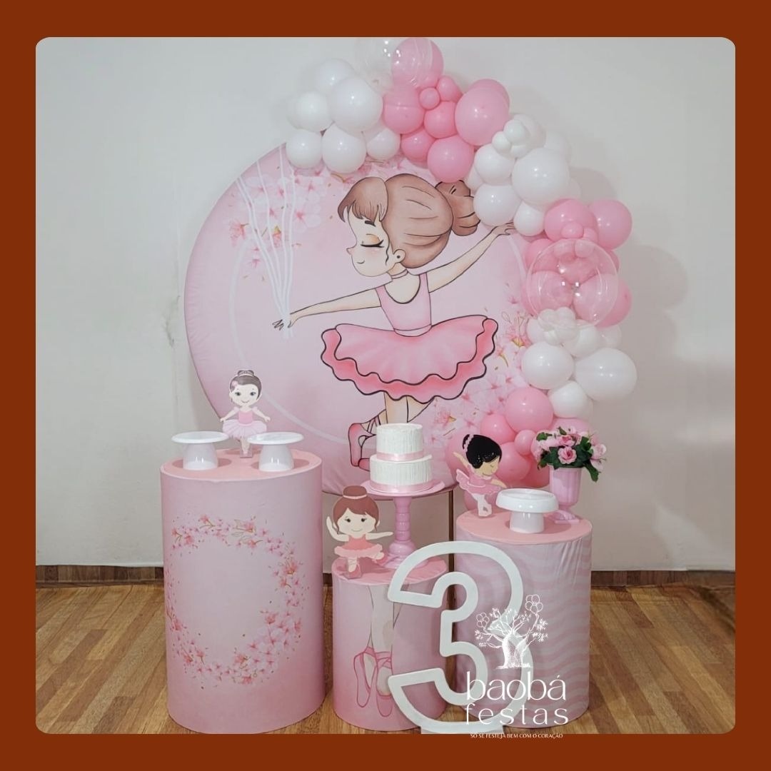 Kit Ouro - Bailarina - Baobafestas