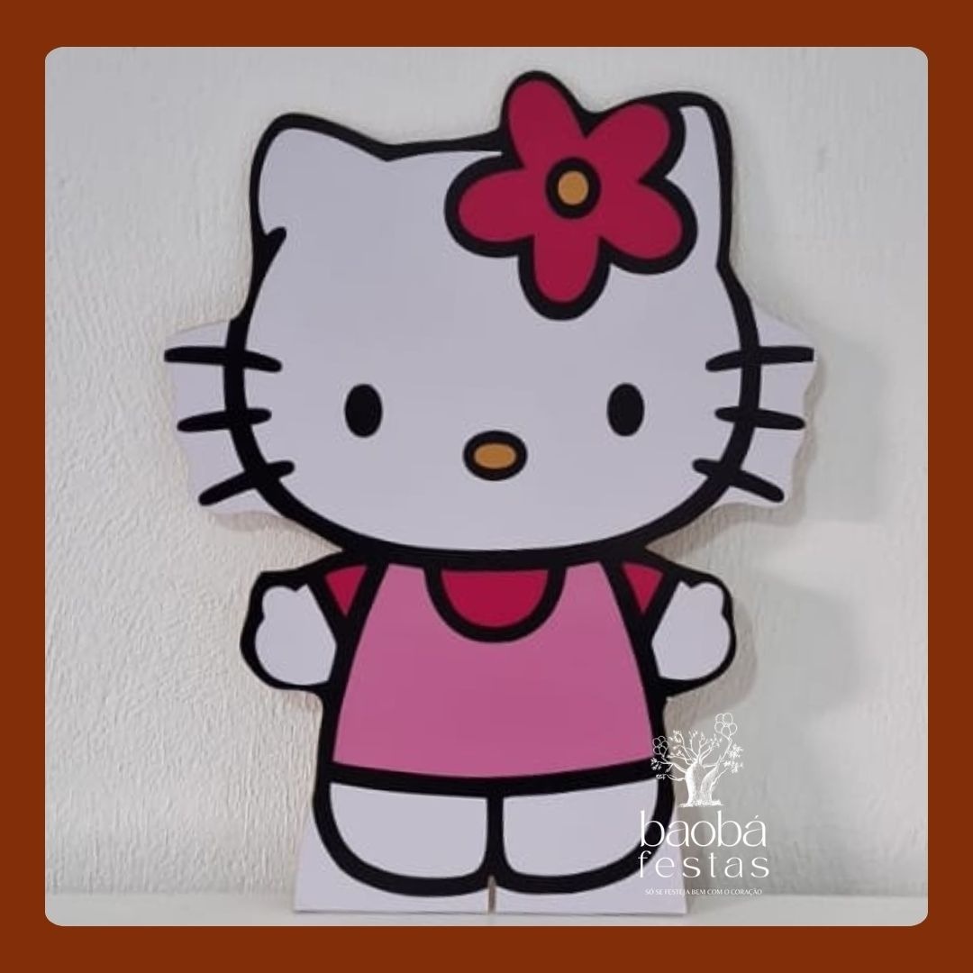 Hello Kitty - Totem de Chão - Baobafestas
