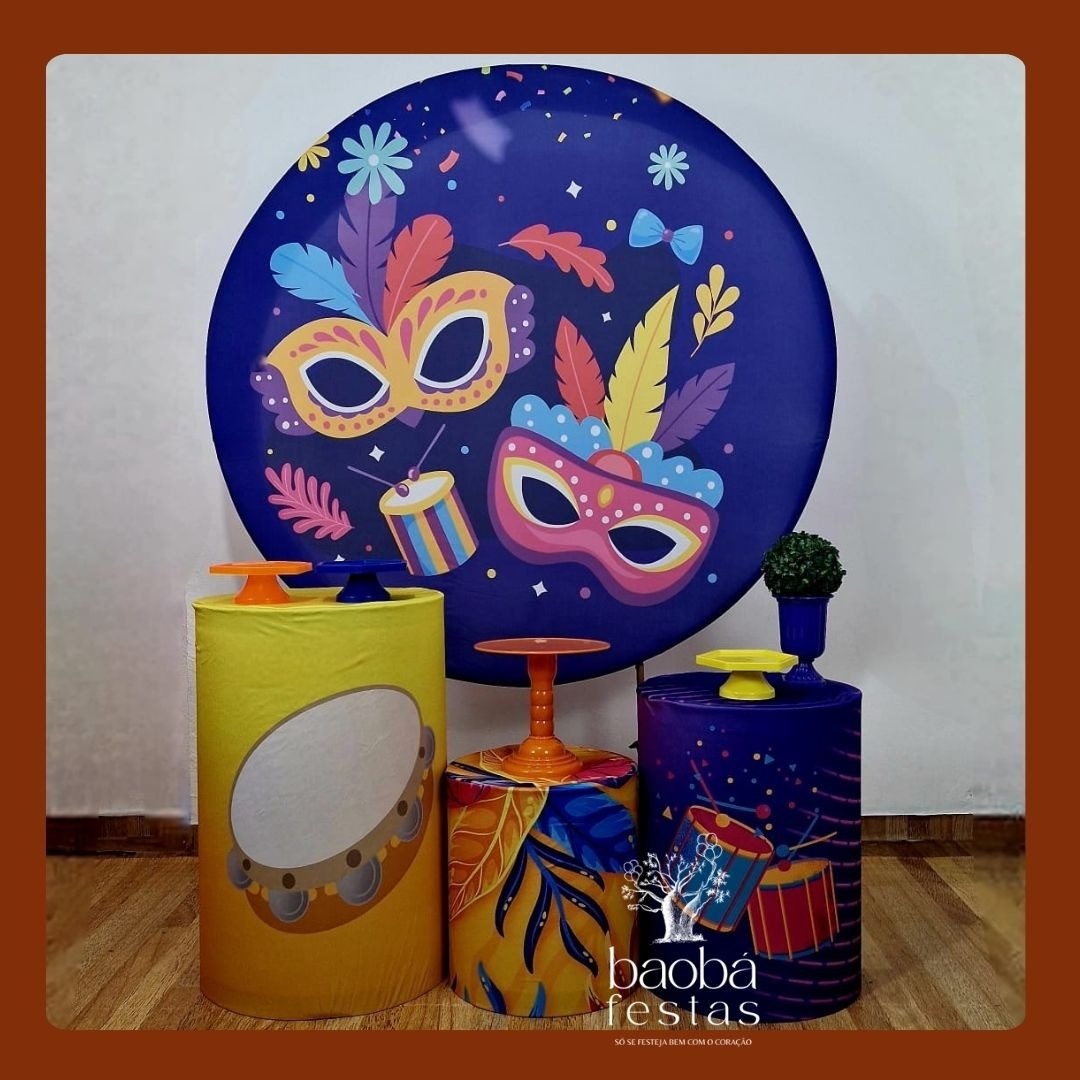 Carnaval (180) - Kit Prata - Baobafestas