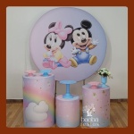 Kit Prata - Mickey E Minnie Baby - imagem 1