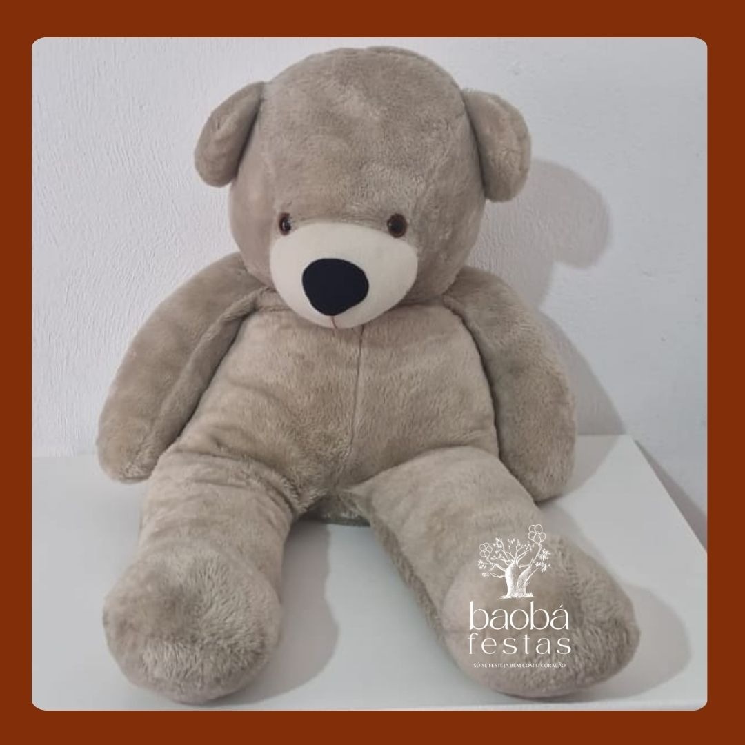 Pelúcia - Urso G Nude - Baobafestas