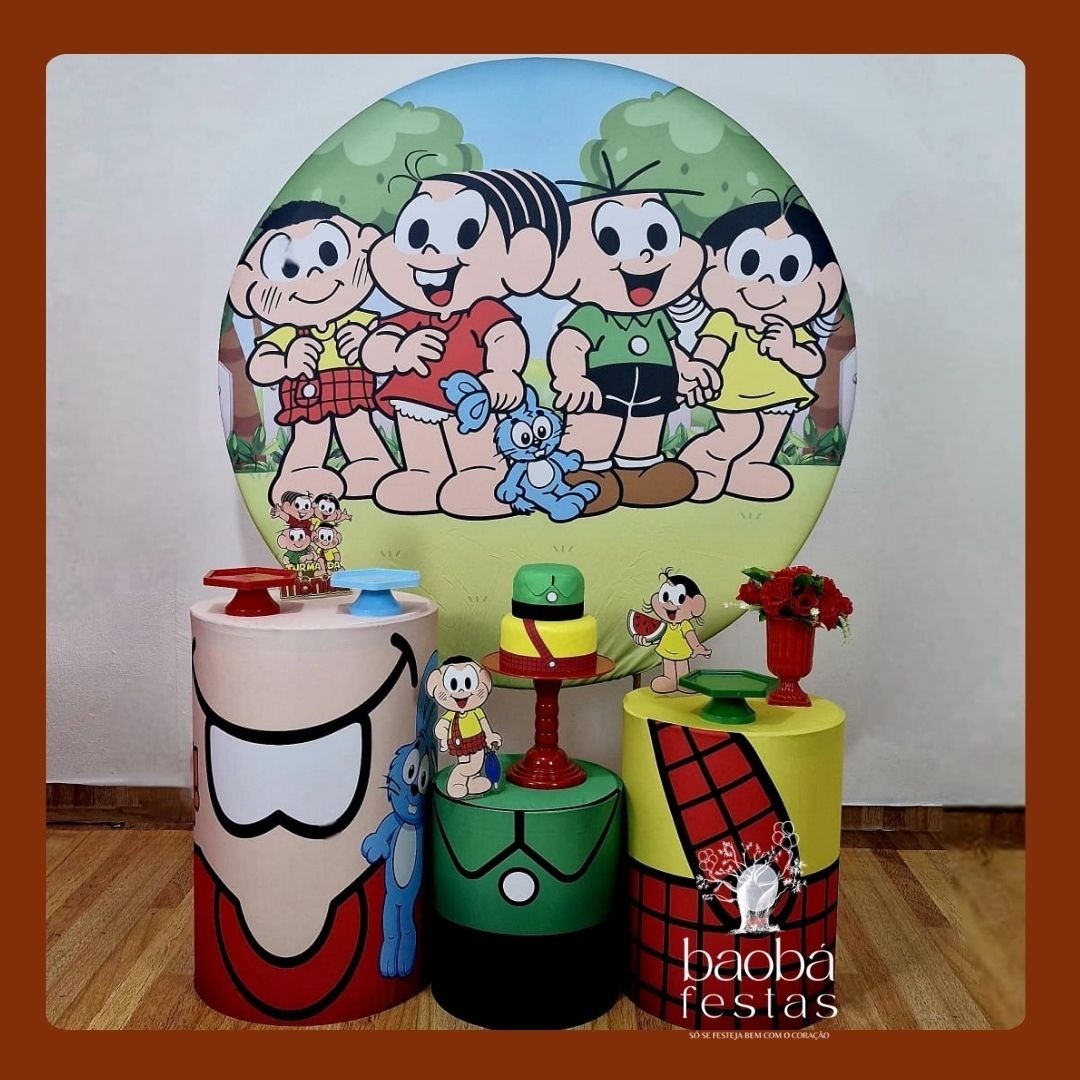 Turma da Mônica (30)- Kit Ouro - Baobafestas