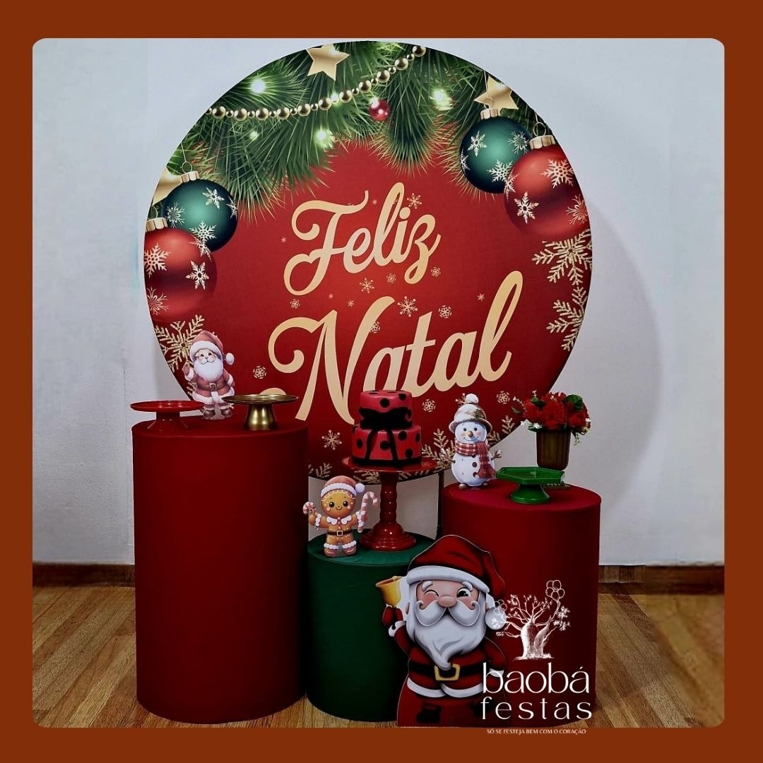 Natal (73)- Kit Ouro (+Totem)  - Baobafestas