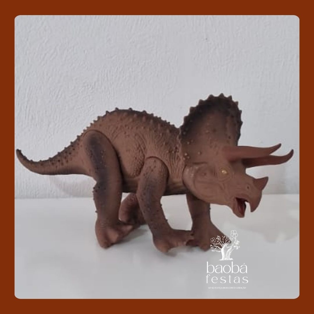 Boneco de Vinil - Dinossauro M - Baobafestas