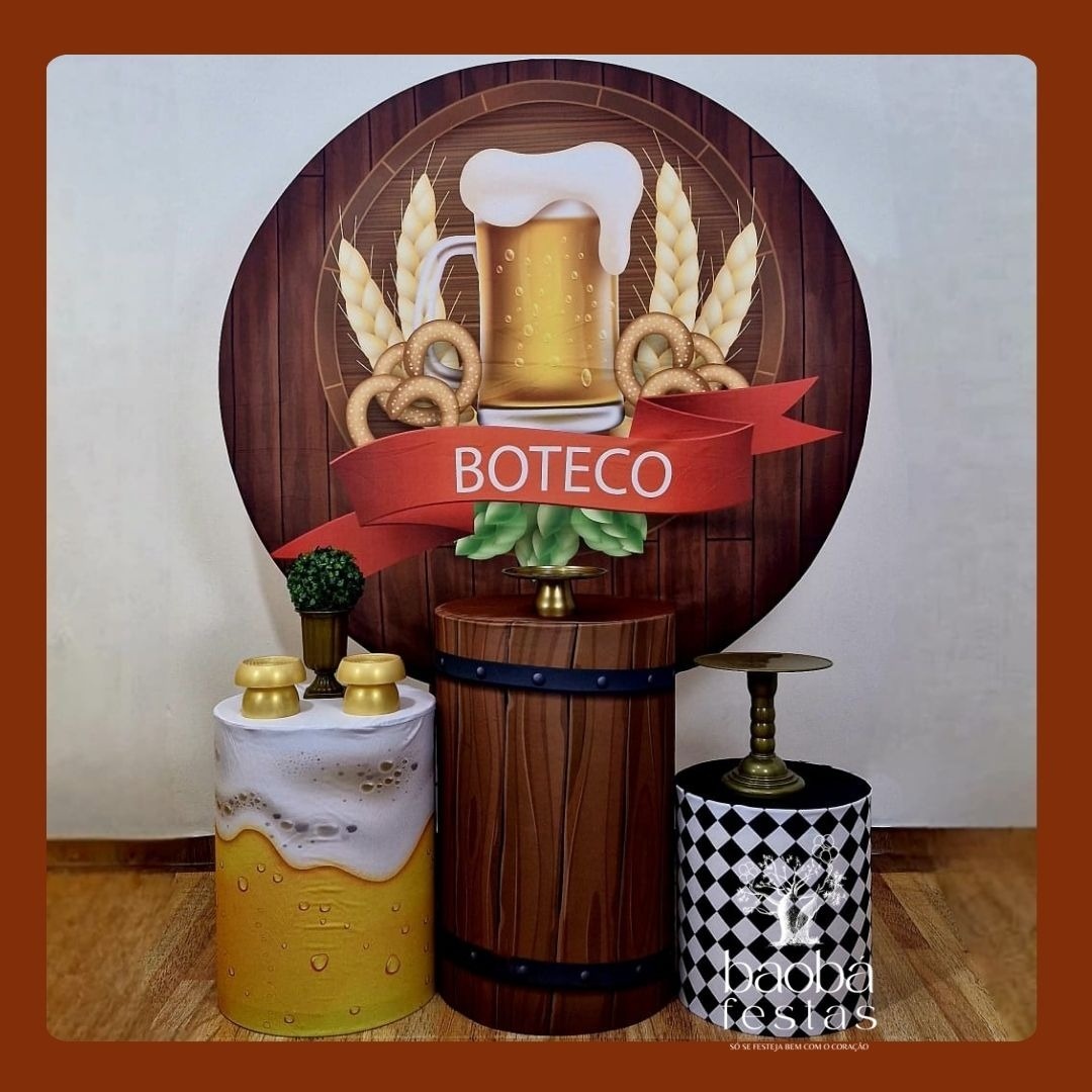 Boteco (95) - Kit Prata - Baobafestas