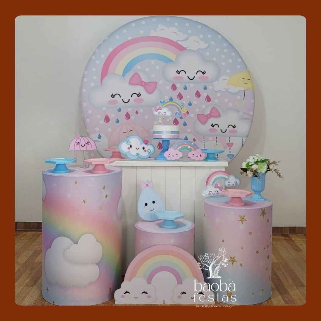 Kit Diamante - Chuva de Amor - Baobafestas