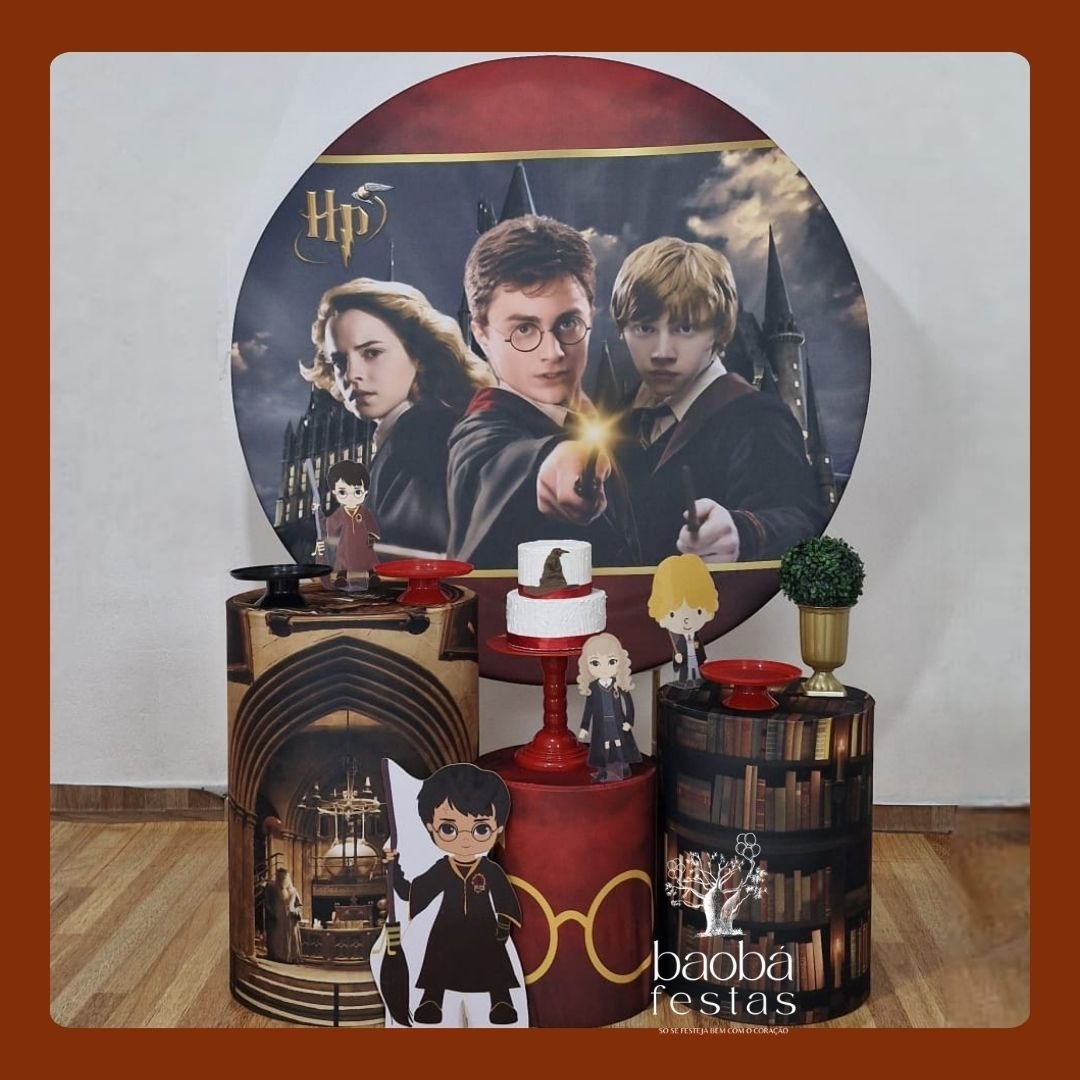 Kit Ouro - Harry Potter - Baobafestas