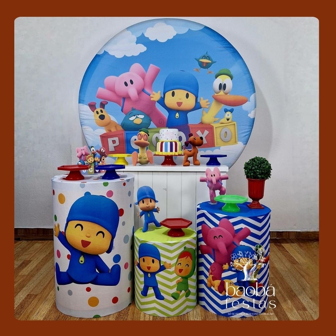 Pocoyo - Kit Diamante - Baobafestas
