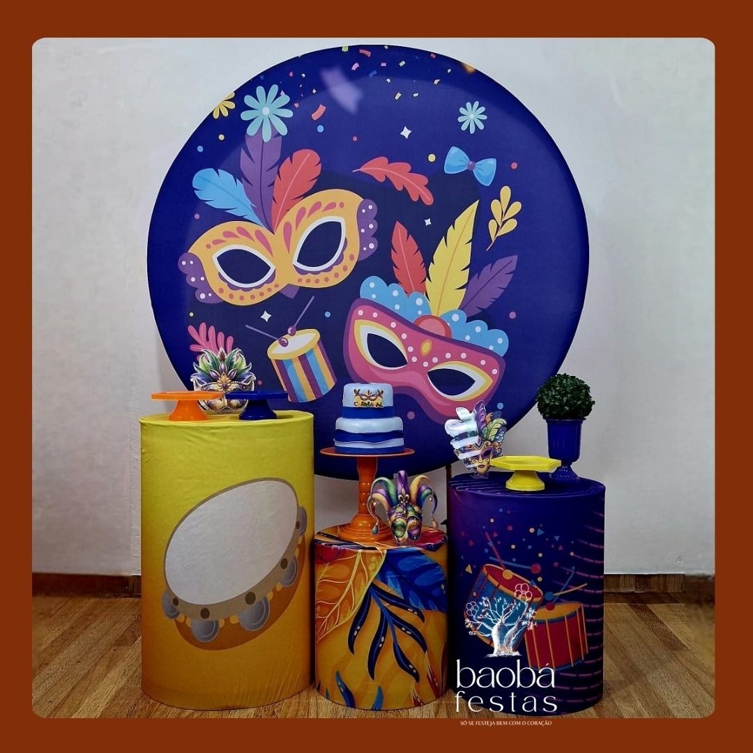 Carnaval (180) - Kit Ouro  - Baobafestas