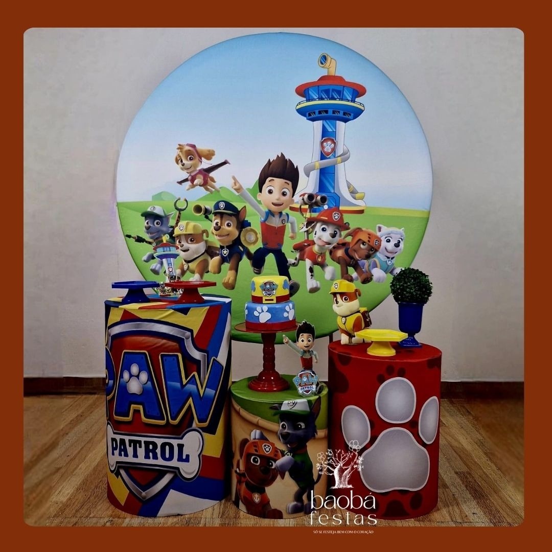 Patrulha Canina (12) - Kit Ouro - Baobafestas