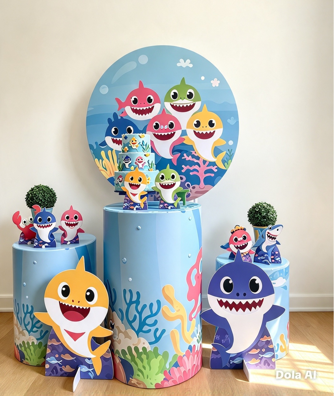 Baby Shark Menino (Bronze) - repfestas
