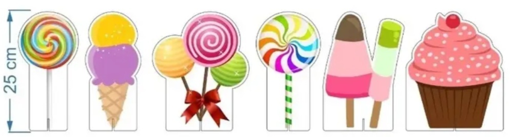 Kit Display Confeitaria - repfestas