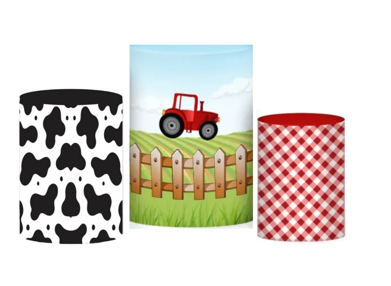 Trio de Capas Fazendinha - repfestas
