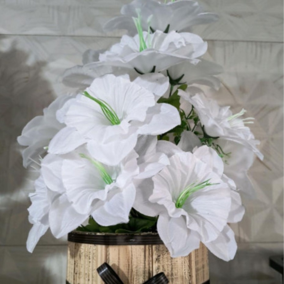 Vaso de Flores Brancas - repfestas