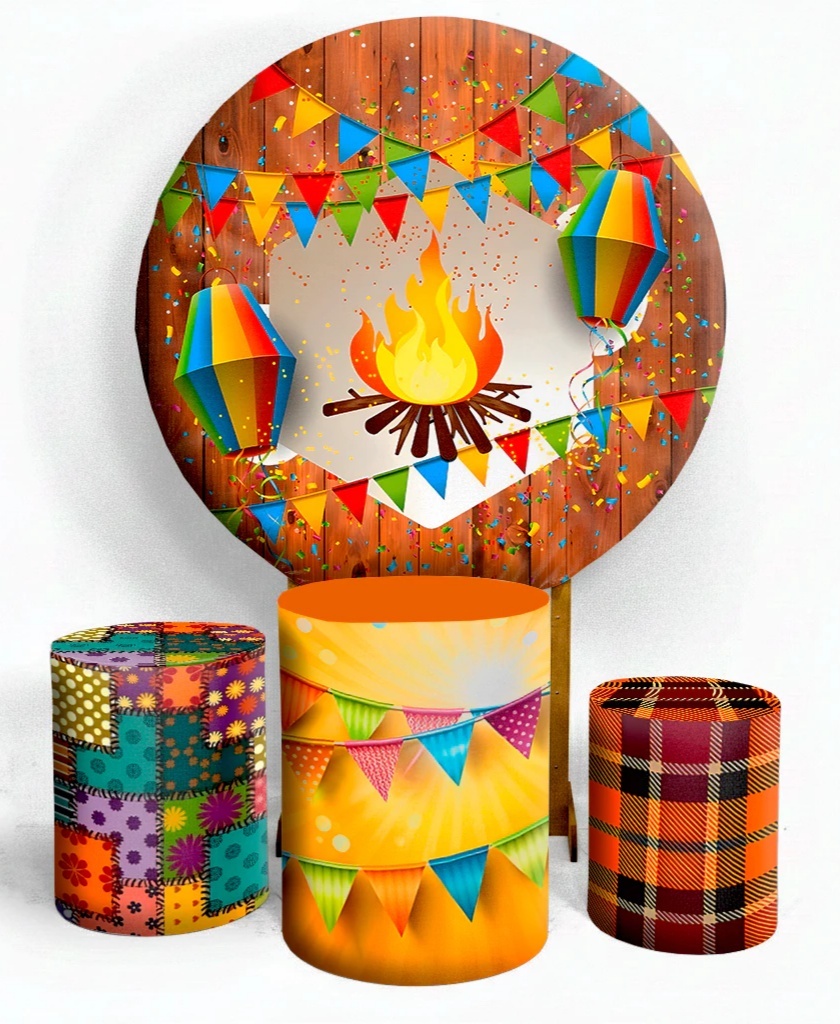 Festa Junina - Kit de Capas - Cuca Maluca Festas
