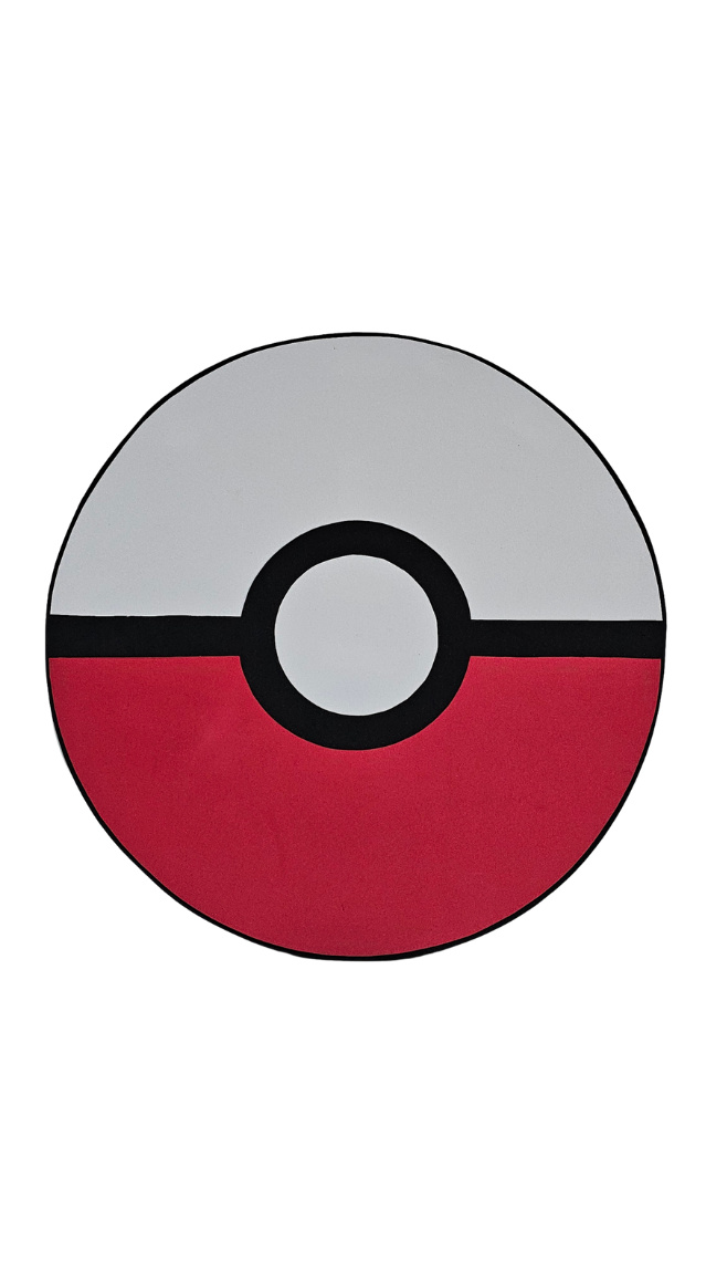 Pokemon - Aplique Em Eva Pokebola - Cuca Maluca Festas